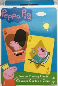 Peppa Pig Jumbo Playing Cards - Cardinal - New - Picture 1 of 1