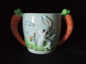 Vintage Kinder Bugs Bunny Warner Bros 1994 ACME Baby Range Tasse/Becher Doppelgriff - Bild 1 von 4