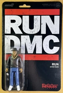 Super 7 Run Dmc Run 3,75" ReAction Figur. Schönes nagelneues Paket. 2021. Adidas - Bild 1 von 11