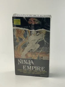 Ninja Empire VHS Neon Video 1988 Rare Action Martial Arts Movie New Sealed - Picture 1 of 4