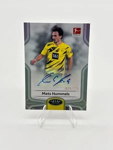 Mats Hummels 2021 Topps Tier One Break Out Bundesliga Silver Refr.Autograph /125 - Bild 1 von 2