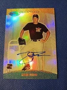 2004 ZACH DUKE BOWMANS BEST AUTOGRAPHED AUTO ROOKIE CARD RC #BB-ZD PIRATES - Picture 1 of 3