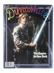 Vintage Dynamite Magazine Star Wars Empire Strikes Back w/ Poster 1980 #76 VG+ - Picture 1 of 6