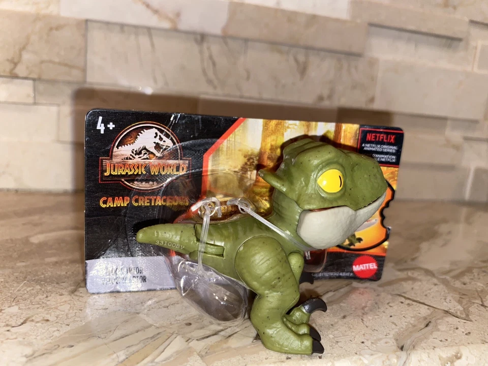 Jurassic World Camp Cretaceous Snap Squad Velociraptor 2021 Mattel Hbx45