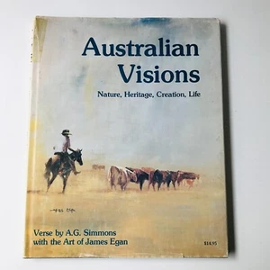Australian Visions Nature Heritage Creation Life by A. G. Simmons 1983 Signed - Picture 1 of 14