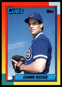 1990 Topps Traded #10T Shawn Boskie Rookie Chicago Cubs