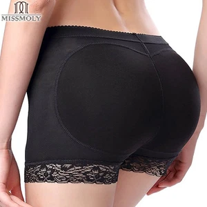 Women Butt Lifter Hip Enhancer Panty Body Shapewear Push Up Bottom Briefs Shorts - Picture 1 of 15