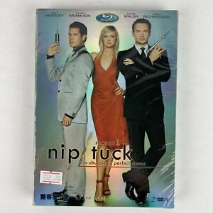 Nip/Tuck: Season 1 Blu-Ray DVDVideo-9 Discs Box Set New Sealed Chinese Audio/Sub