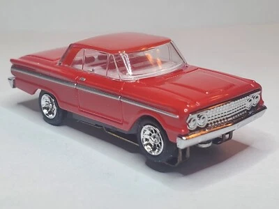 CHASIS REACONDICIONADO DASH FAIRLANE ROJO T-JET, LLANTAS NUEVAS Y NEUMÁTICOS DE GOMA Foto 1 de 4