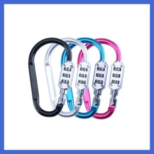 Color Password Padlock/Type D Mountaineering Buckle Padlock/Luggage Padlock - Picture 1 of 17