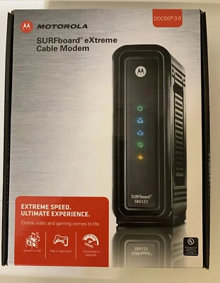Motorola SURFboard eXtreme SB6121 Cable Modem DOCSIS 3.0 - Image 1 of 4