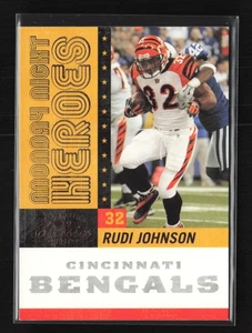 2007 Donruss Classics #MNH-29 Rudi Johnson Monday Night Heroes Bronze /1000 - Picture 1 of 2