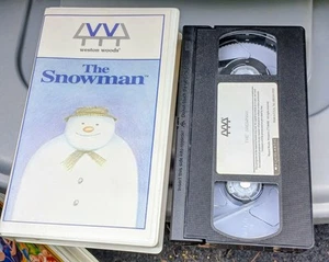 The Snowman Vhs Weston Woods RARE VIDEO - Picture 1 of 4