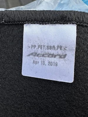 Juego de 4 alfombrillas negras originales Honda Accord 2018-2022 de fábrica OEM Foto 1 de 3