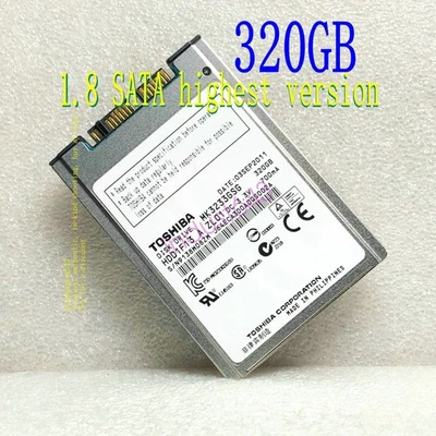 Toshiba 320gb 5400rpm (MK3233GSG) 512kb 18in SATA HDD1F13 - Image 1 of 4