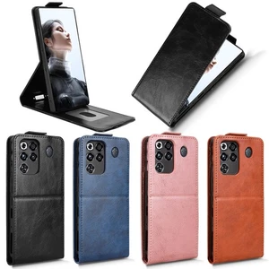 For ZTE nubia RedMagic 11 Pro+ Luxury Vertical Up-Down Leather Wallet Case Cover - Picture 1 of 20
