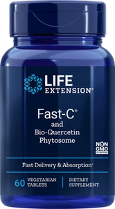 Life Extension Fast-C® and Bio-Quercetin Phytosome 60 Veg Caps - Picture 1 of 2