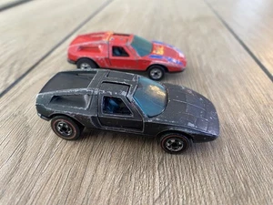 (2) DE COLECCIÓN 1970 HOT WHEELS REDLINE MERCEDES BENZ C-111 Hong Kong + ¡Envío rápido! - Imagen 1 de 12