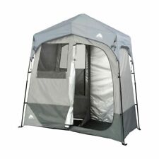 Ozark WMT-73584 Camping Tent 2-Room Shower - Silver