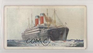 1924 ITC of Canada Merchant Ships of the World Tobacco SS America #36 0t5