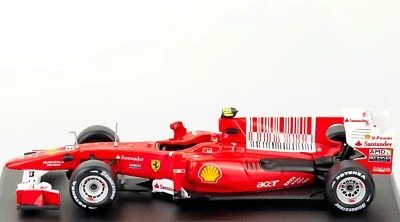 Ferrari F10 Fernando Alonso 2010 Scala 1:43 Modellino Formula 1 F1 Numero 8 - Immagine 1 di 4