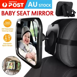 Car Baby Seat Inside Mirror View Back Safety Rear Ward Facing Child Baby Mirror - Picture 1 of 12