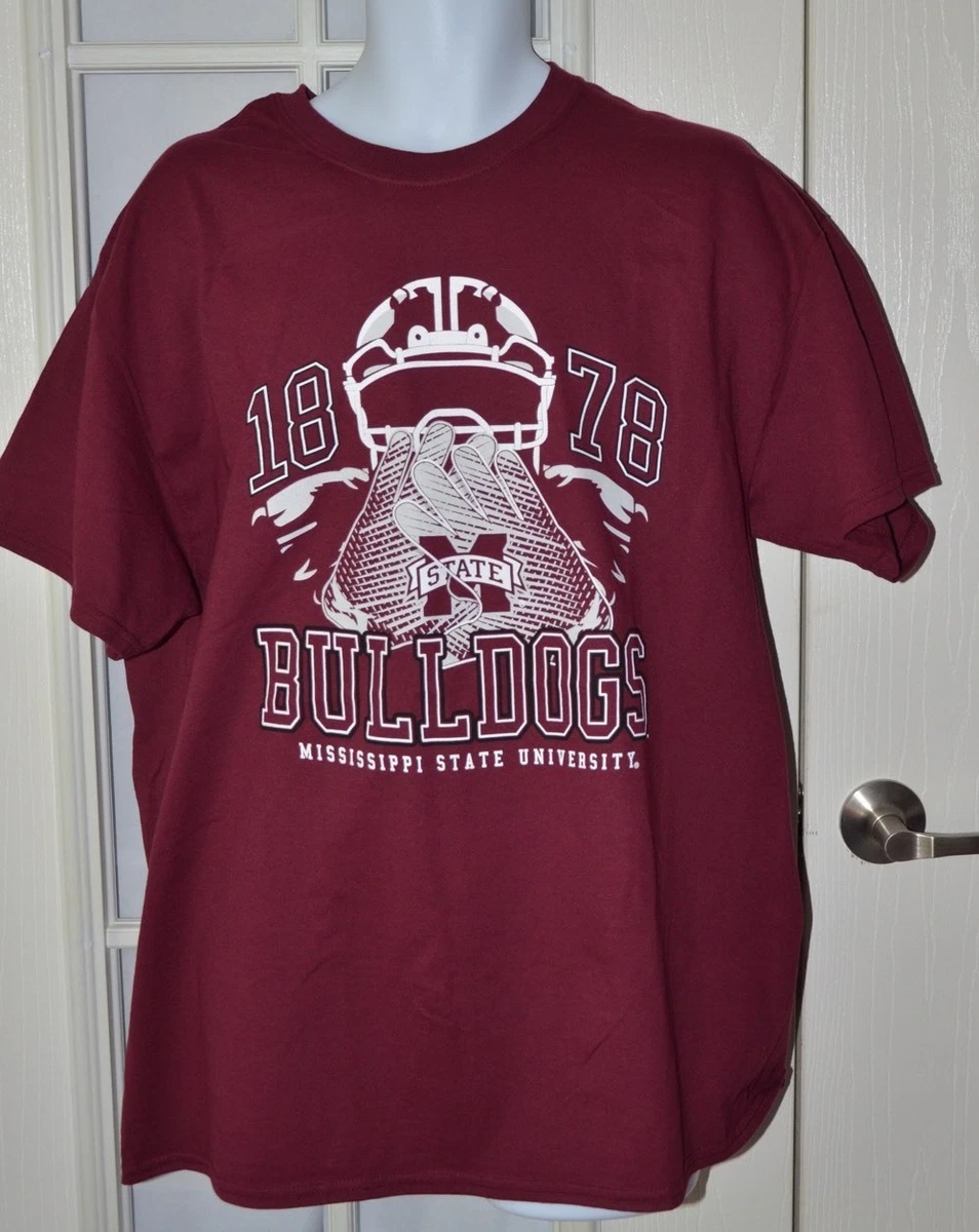 NCAA Mississippi State Bulldogs Floral Button-Up Shirt – FOCO Official Licensed, Team Colors (XXL)