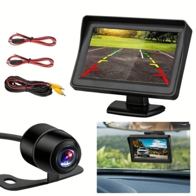 Car Rear View System With Camera And 4.3" Car LCD Display easy and convenient - Image 1 of 4