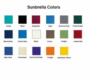 Juego de fundas de repuesto para sillas Sunbrella® Directors (palo plano) - Imagen 1 de 35