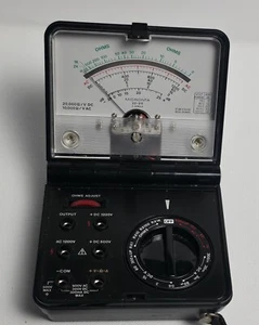 Micronta 22-211 Plegable Analógico 25 Gama Multimeter. Probado, Obras, No Cables - Imagen 1 de 3
