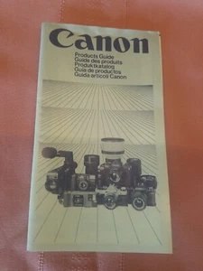 Canon --- Produktratgeber --- ca. 1983 - Bild 1 von 3