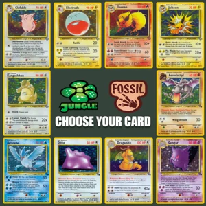 1999 Pokemon Fossil and Jungle: Choose Your Card! All Cards Available! - Picture 1 of 130