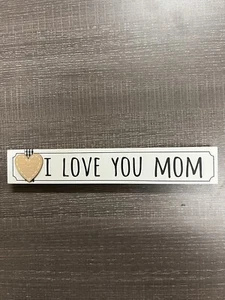 I Love You Mom"" placa de decoración de escritorio - Imagen 1 de 1