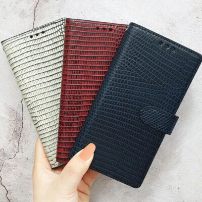 Custodia in vera pelle marina per iPhone X XS XS Max XR 7/8/SE2/SE3 7/8 Plus - Immagine 1 di 4