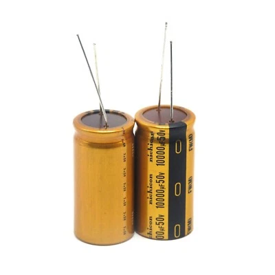 2x Nichicon 10000uF 50V FW Audio Capacitor HIFI Amplifier Filter Capacitance - image 1 of 4