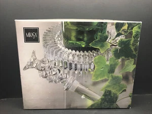 MIKASA Diamond Fire Wine Set Crystal Coaster & Wine Bottle Stopper NIB~~ ELEGANT - Picture 1 of 4