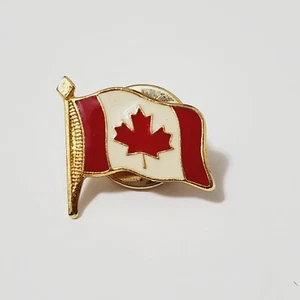 Canada Flag Lapel Hat Pin Canadian - Picture 1 of 3