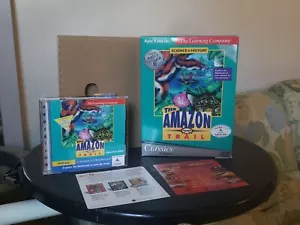 The Amazon Trail Classics Edition 1998 Big Box PC Game Windows 95 Mac Learning - Picture 1 of 8