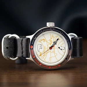 Buran VOSTOK años 70, reloj de pulsera mecánico vintage muy raro para hombre, URSS, soviético - Imagen 1 de 5