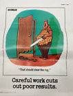Herman Poster Careful Work Cuts Out Poor Results August 3 1992