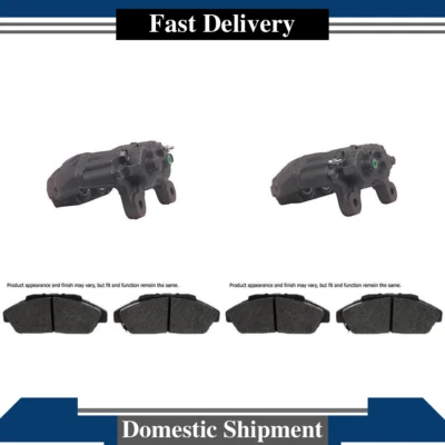 Compatível com pastilhas de freio de cerâmica pinça de freio dianteiro Lexus LX450 1996 1997 - Imagem 1 de 4