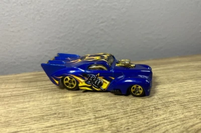 2008 - Hot Wheels - All-Stars '41 Willys Metalflake azul dorado escala 1/64 diecast Foto 1 de 4