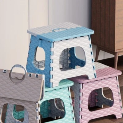 Folding Portable Step Stool Outdoor Camping Fishing Hiking Adults Foldable Bench - Image 1 of 4