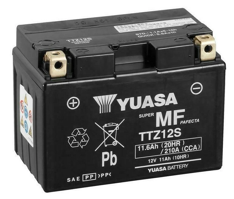 Yuasa ttz12s (ytz12s) Battery Honda VTR 1000 F Firestorm 2001 2002 2003 2004 - Image 1 of 1