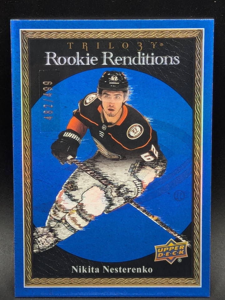 2023-24 Upper Deck Trilogy Rookie Renditions, All Numbered; You pick! - Image 1 of 1