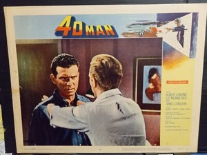 Lobby Card 1959 4D MAN Robert Lansing hands through person great sci-fi effects