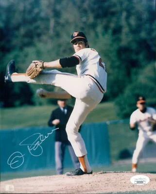 Jim Palmer Baltimore Orioles Signed 8x10 Glossy Photo JSA Authenticated - Image 1 of 2