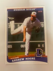 Andrew Moore 2018 Durham Bulls Team Card - Picture 1 of 1