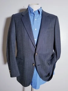 Abrigo Blazer Chaqueta De Colección D'Avenza 40R 50R LANA TWEED VERDE AZUL NARANJA DEPORTIVO - Imagen 1 de 6