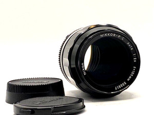 Exc+++ Nikon NIKKOR P.C Auto 105mm f2.5 Ai Converted Lens 533517 made in Japan